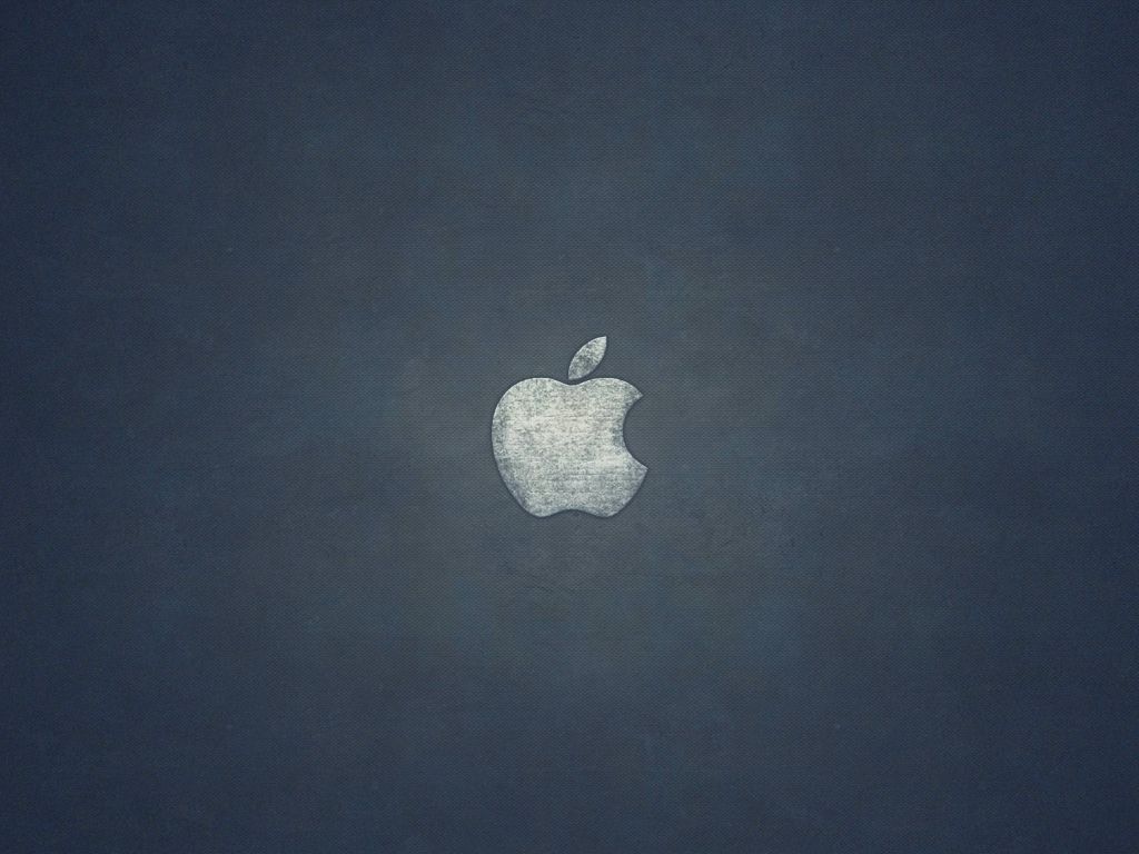 Grunge Apple Logo wallpaper