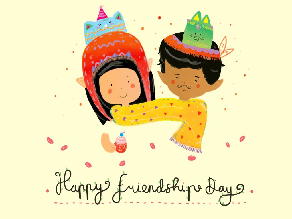 Happy Friendship Day 2012 wallpaper