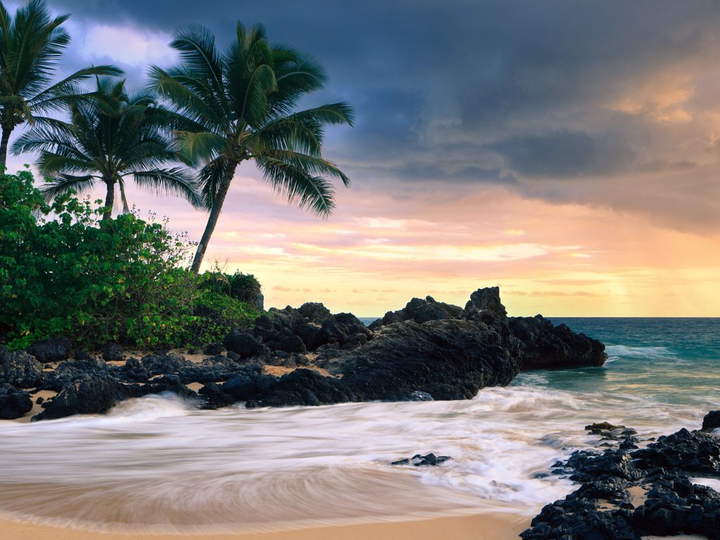 Hawaii Secret Beache wallpaper