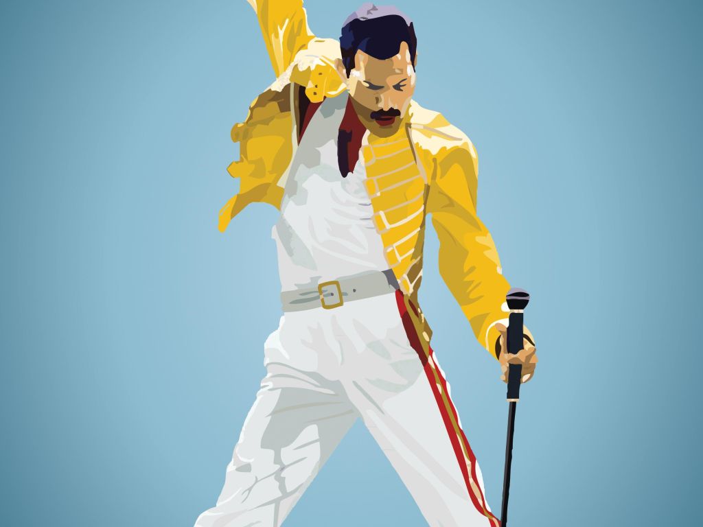 He Is The Champion : Freddie Mercury wallpaper