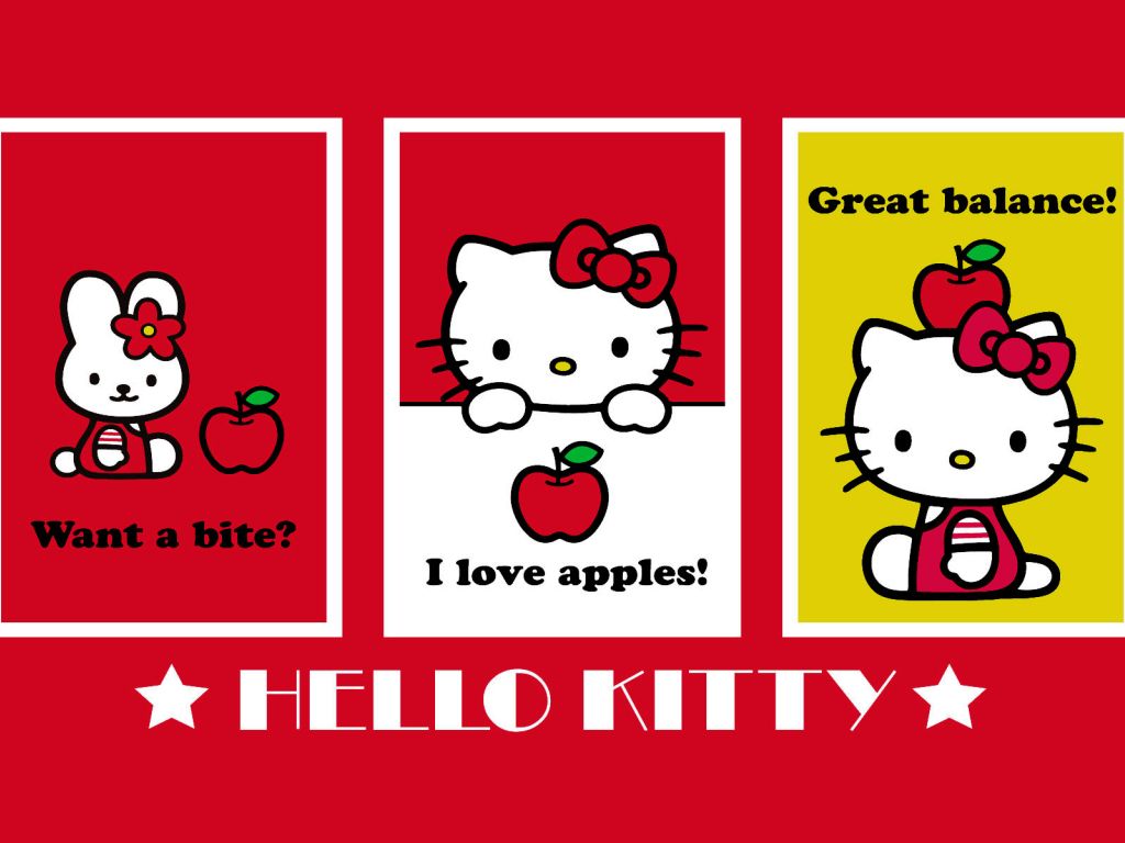 Hello Kitty Red wallpaper