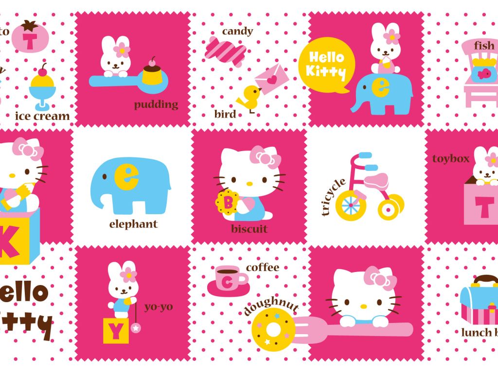 Hello Kitty Vector wallpaper