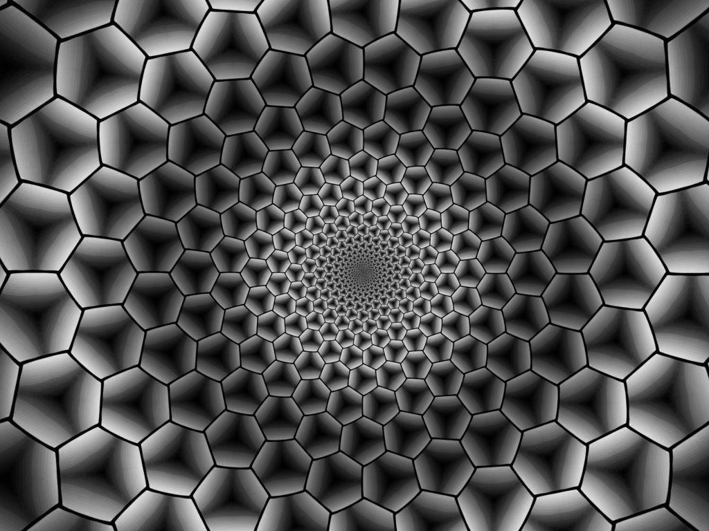 Hexagons Immersion wallpaper