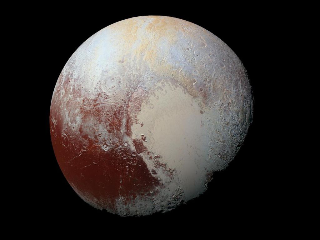 High-Res Picture of Pluto wallpaper