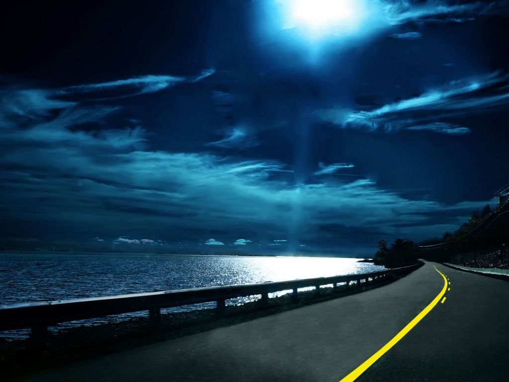 Highway Nights wallpaper