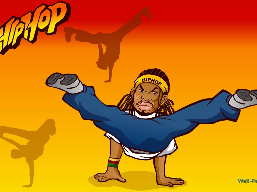 Hip Hop Girl Cartoon wallpaper