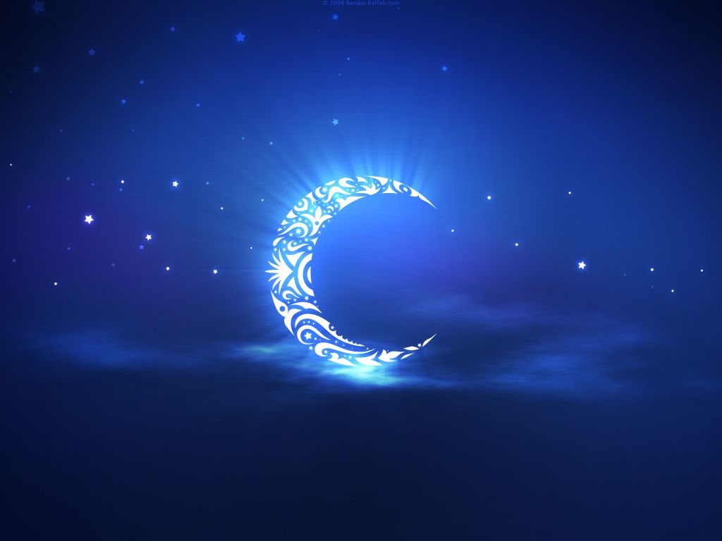 Holy Ramadan Moon wallpaper