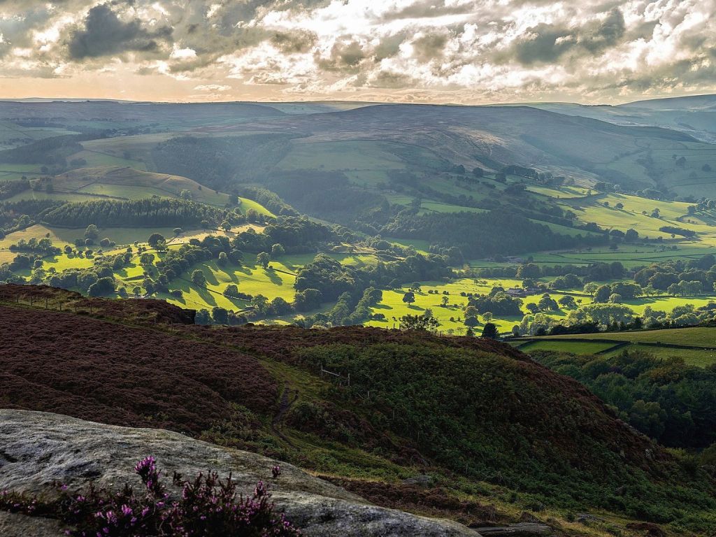 Hope Valley England by John Purchase wallpaper