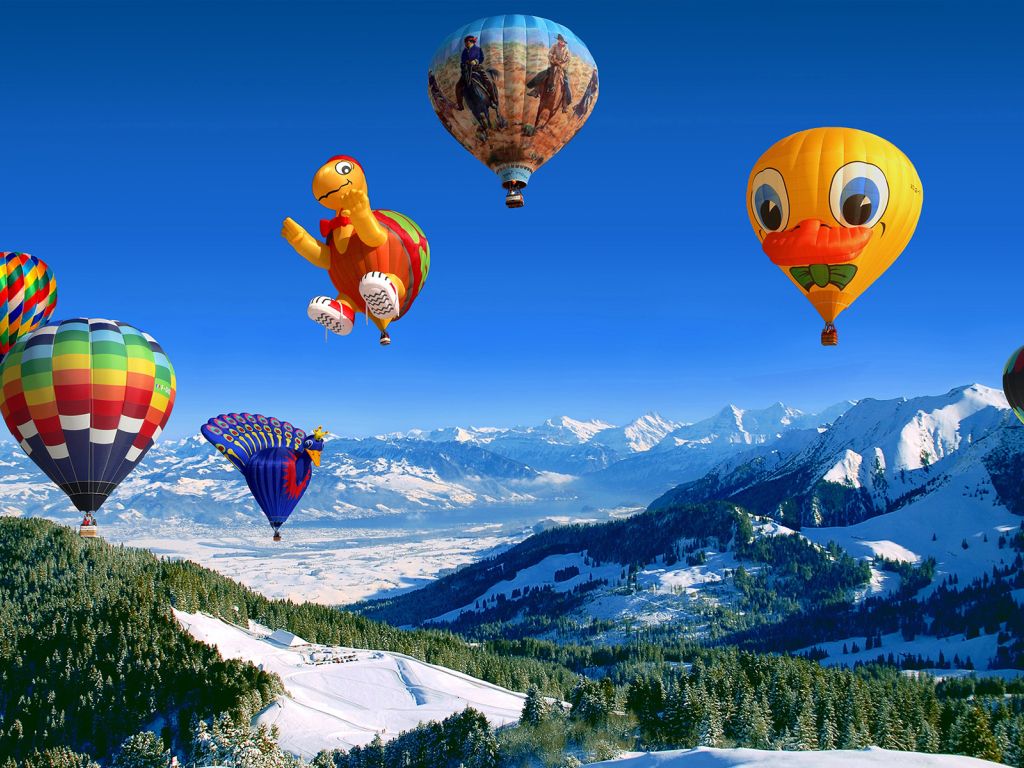 Hot Air Balloon Festival wallpaper