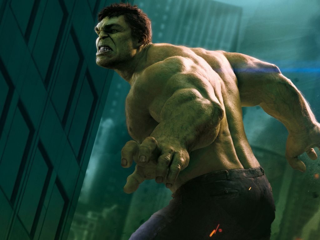 Hulk in The Avengers wallpaper
