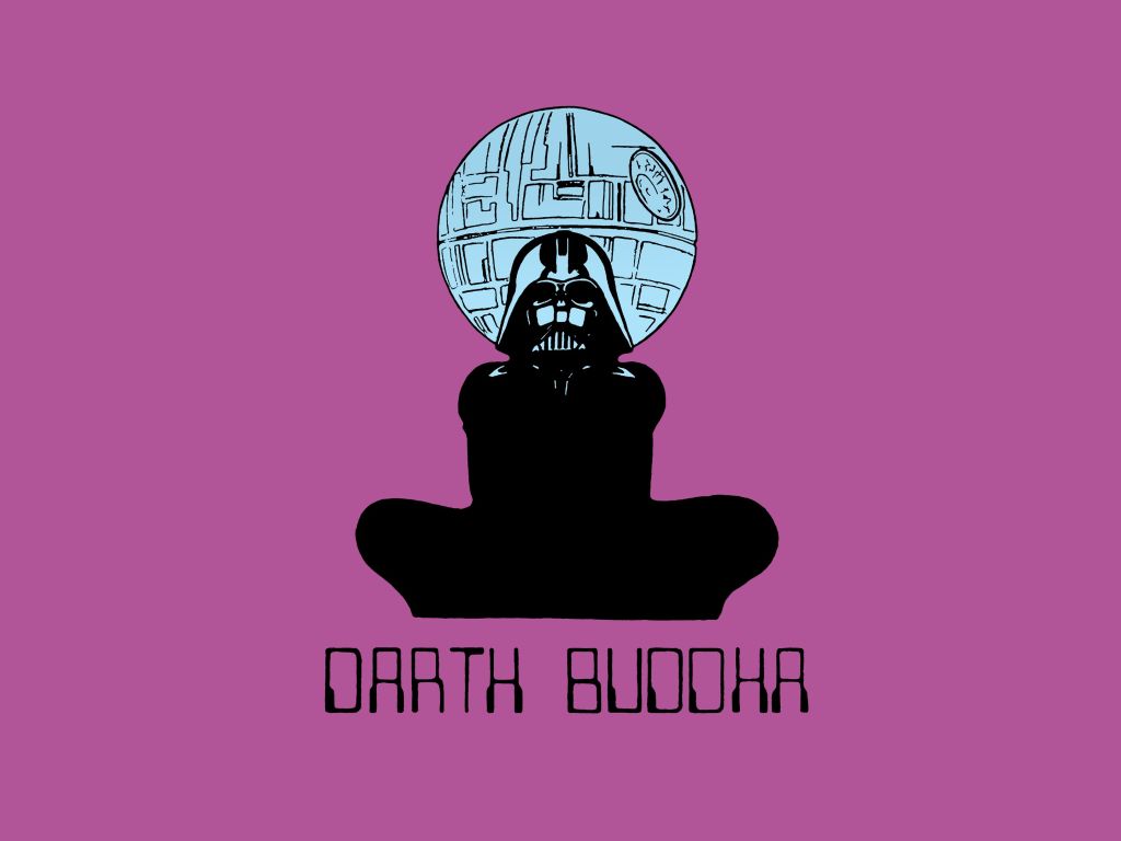 I Remastered the Darth Buddha Poster and Made It into a UHD wallpaper