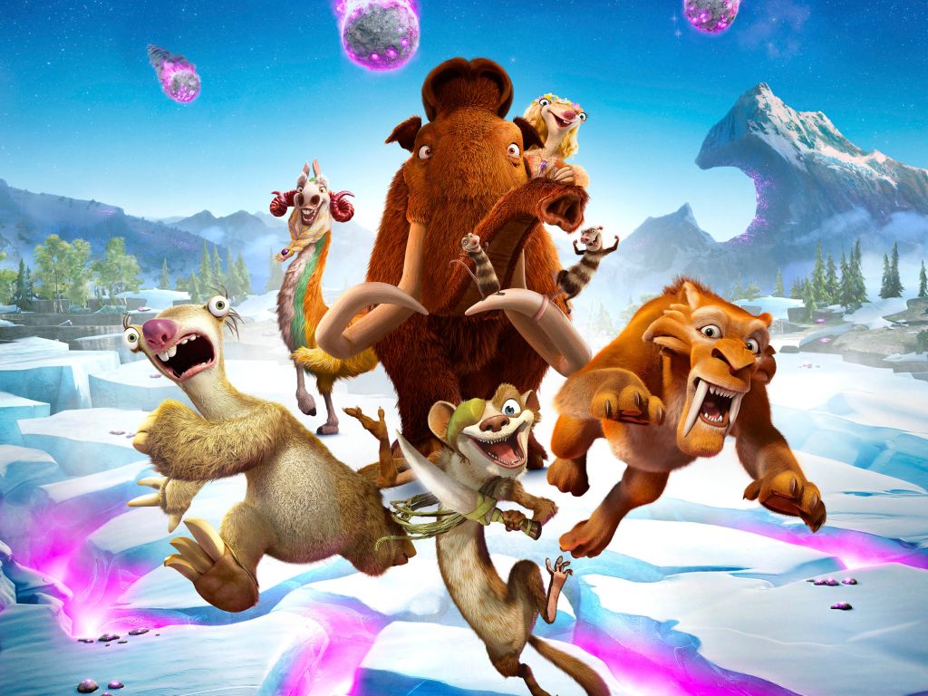 Ice Age Collision Course Movie wallpaper