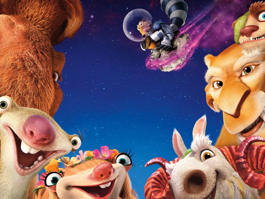 Ice Age Collision Course 5K Animation wallpaper
