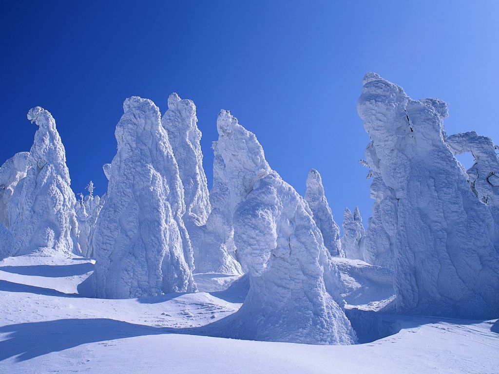 Ice Mini Mountains wallpaper