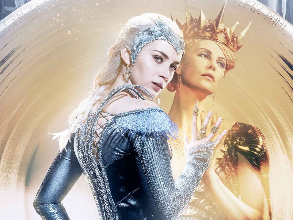 Ice Queen and Evil Queen wallpaper