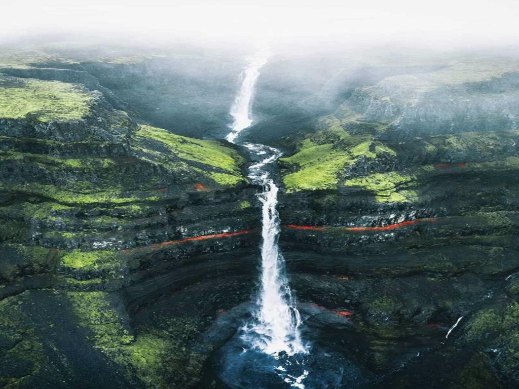 Icelands Waterfalls wallpaper