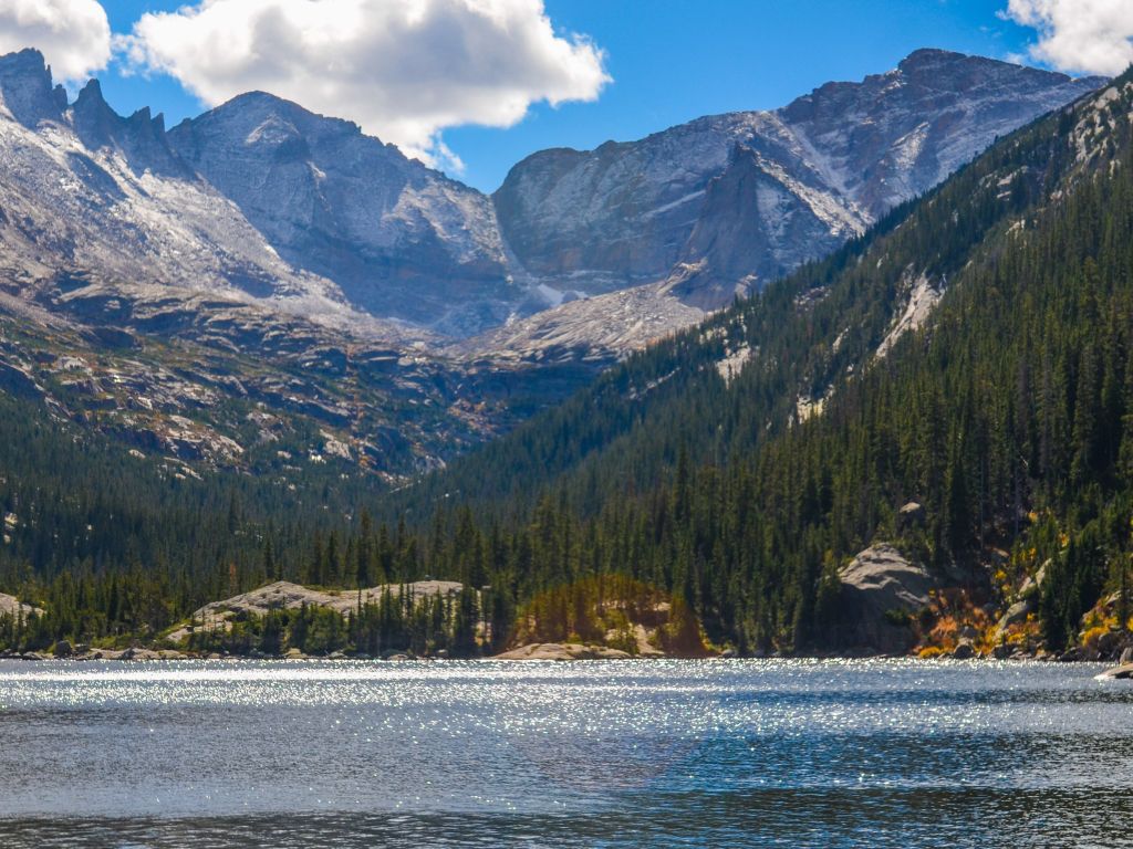 If You Visit the Rockies You Need to First Come Here: Mills Lake Rocky Mountain National Park wallpaper