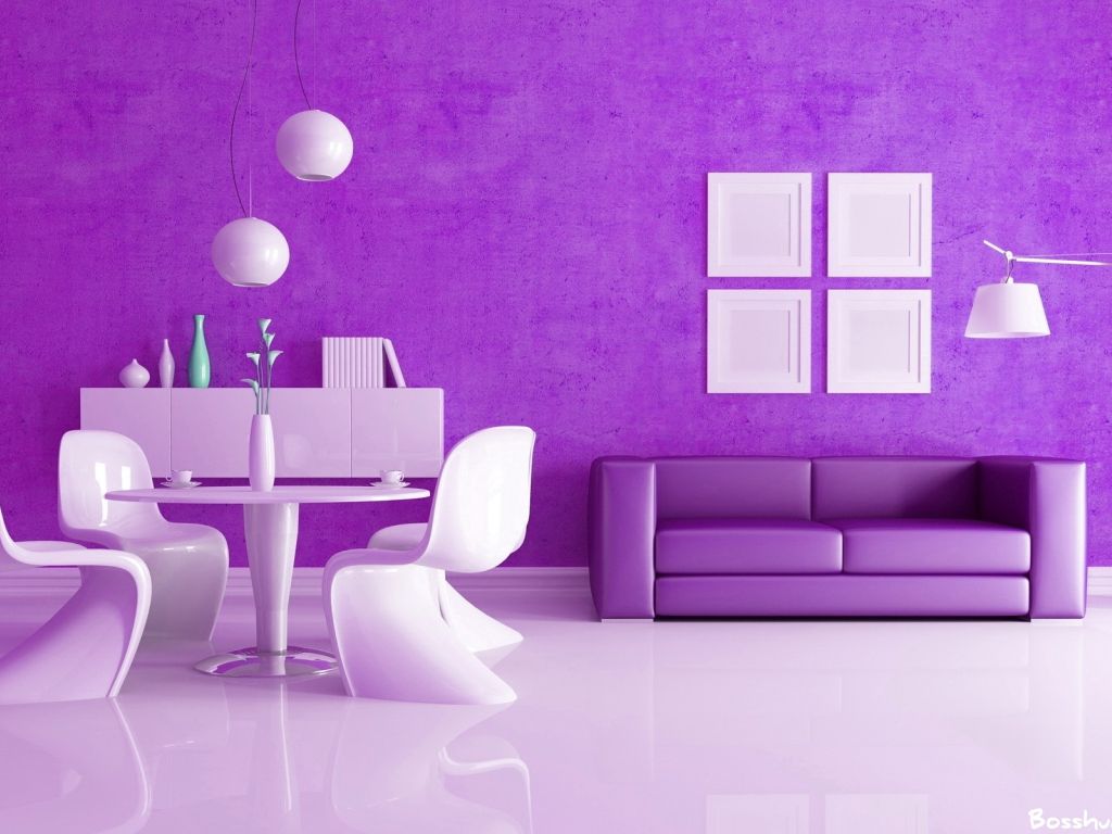 Interior Design Living Room Blue wallpaper
