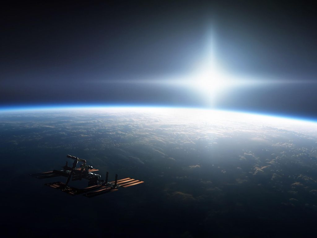 International Space Station Photography wallpaper