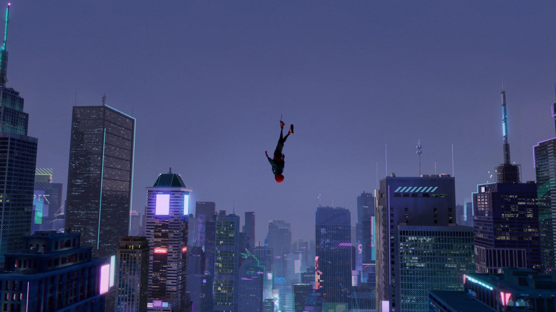 Into the Spiderverse wallpaper in 1920x1080 resolution