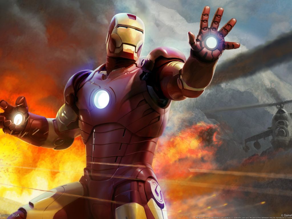 Iron Man HD Game wallpaper