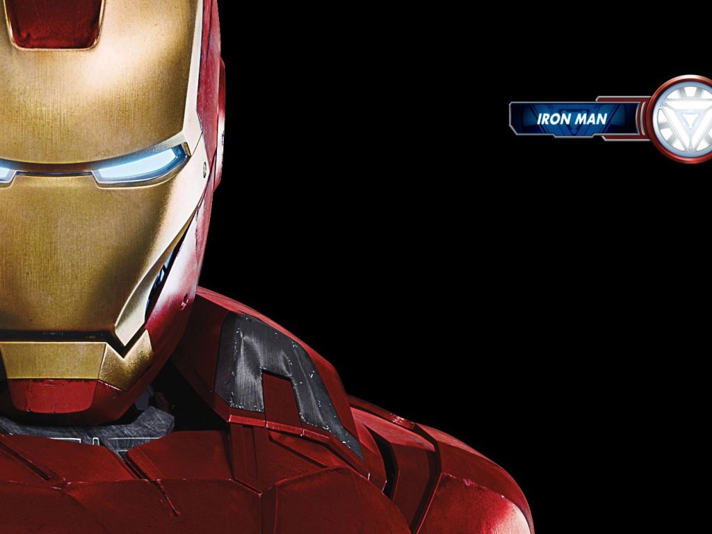 Iron Man in Avengers wallpaper