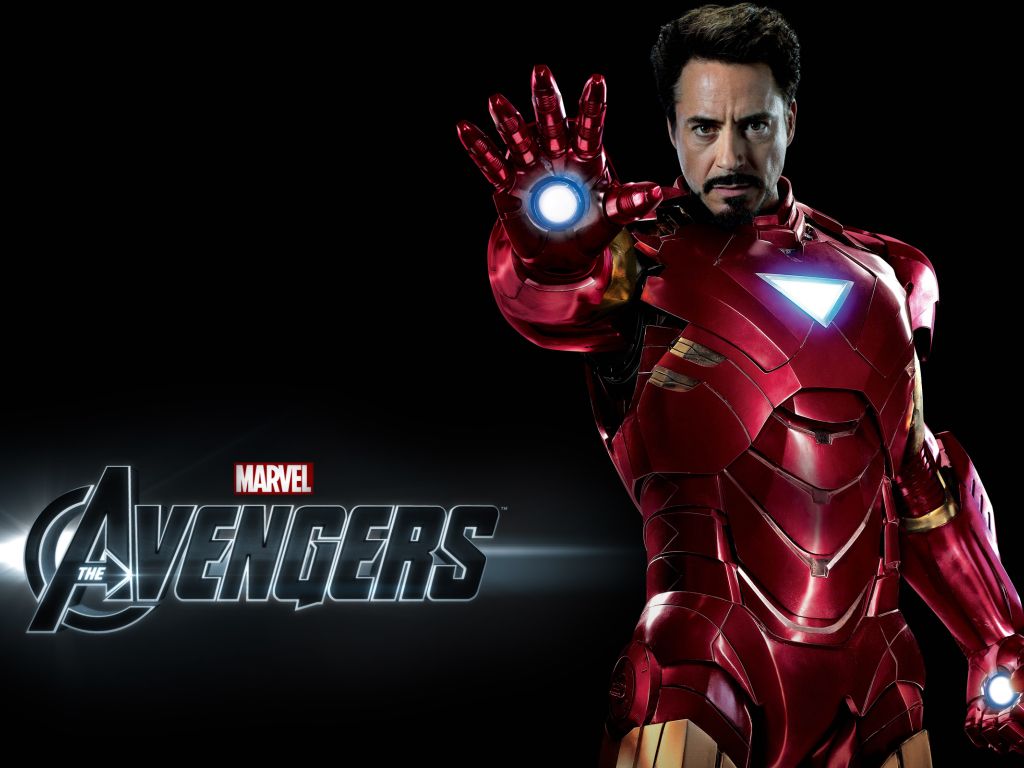 Iron Man in The Avengers wallpaper