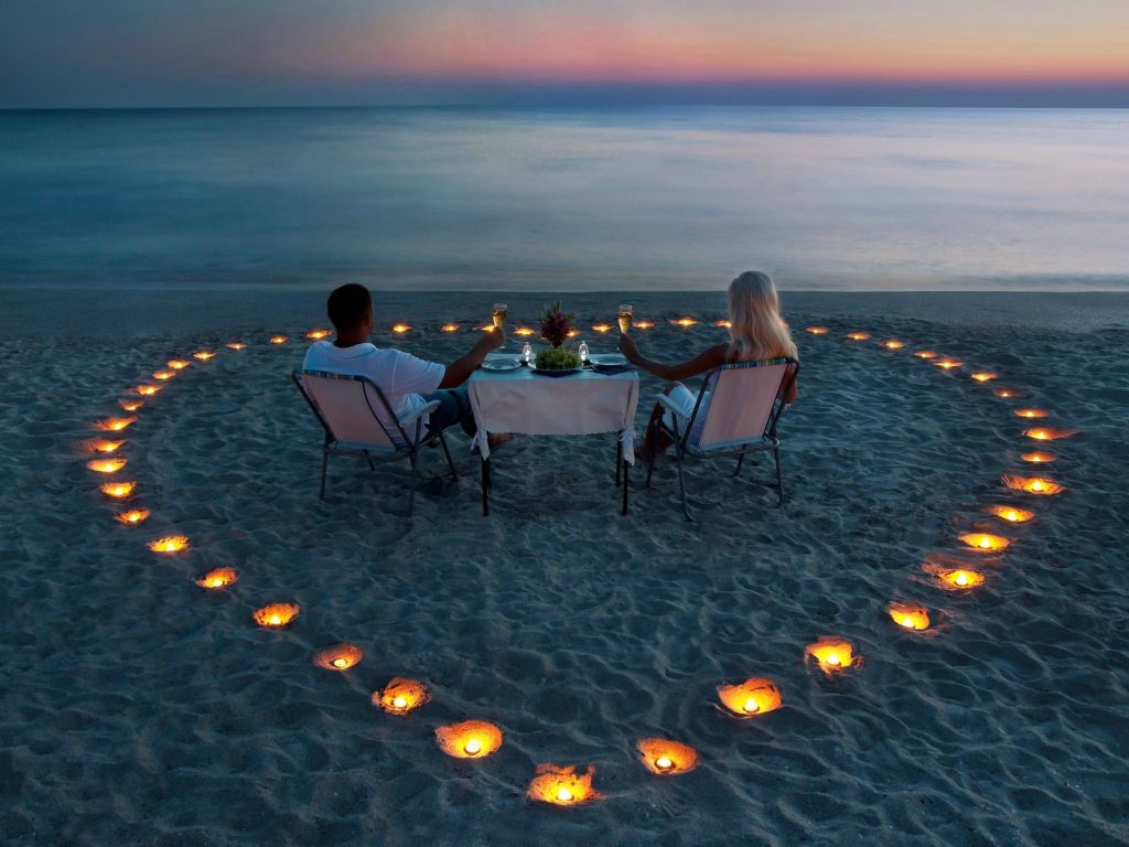 Island Romantic Good Evening wallpaper