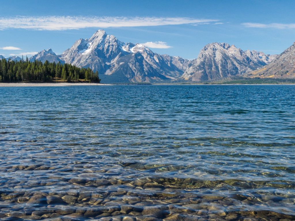 Jackson Lake Grand Teton National Park Wyoming USA wallpaper