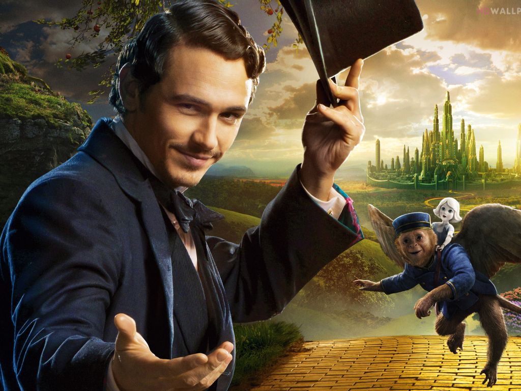 James Franco Oz the Great and Powerful wallpaper