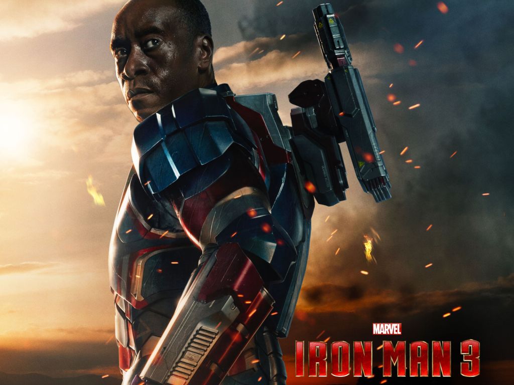 James Rhodes in Iron Man 3 wallpaper