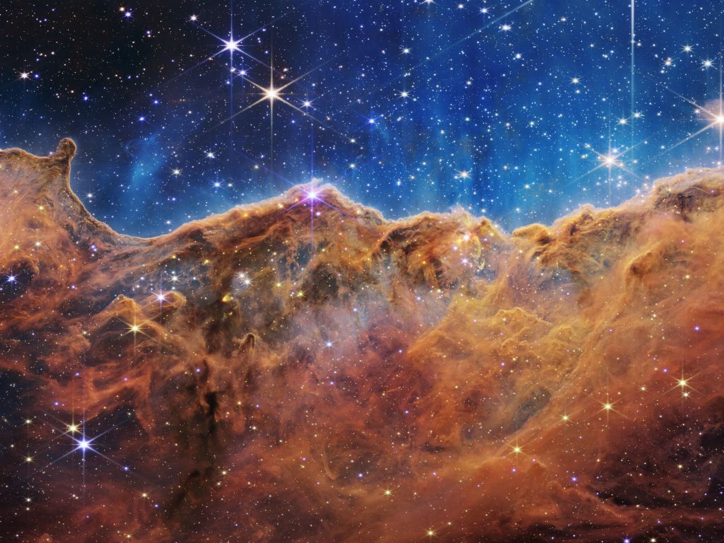 James Webb - Cosmic Cliffs wallpaper