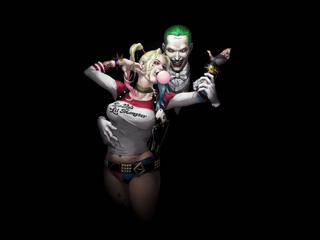 Joker and Harley wallpaper