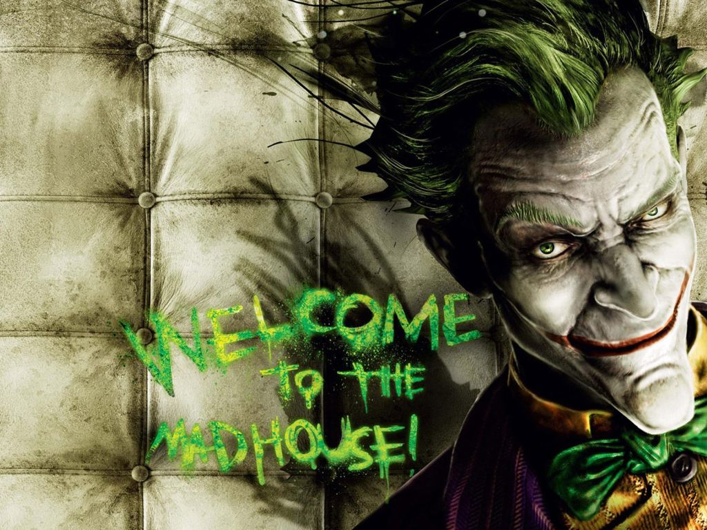 Joker Batman Arkham Asylum wallpaper