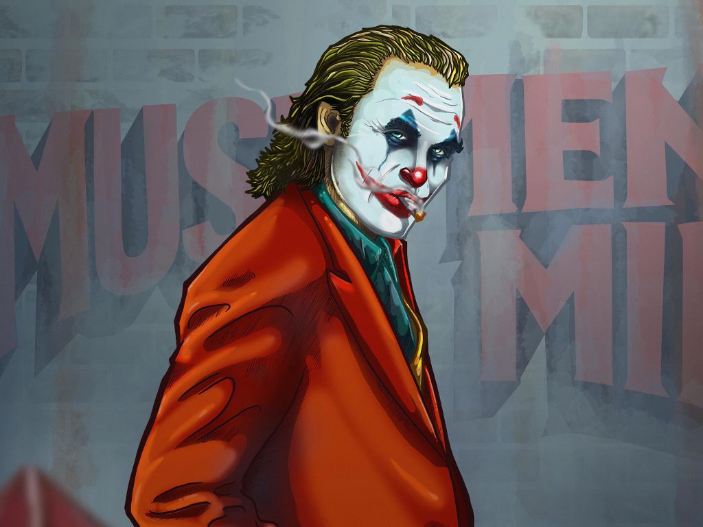 Joker Smoker wallpaper