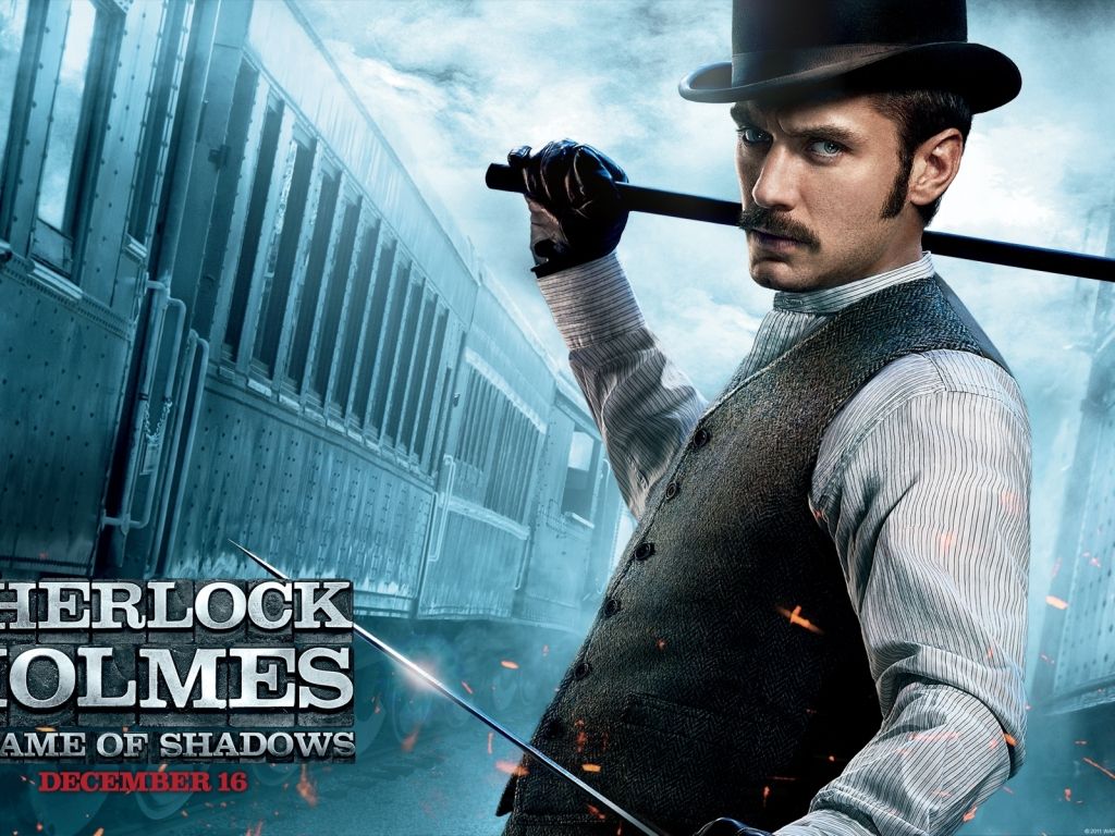 Jude Law in Sherlock Holmes 2 wallpaper