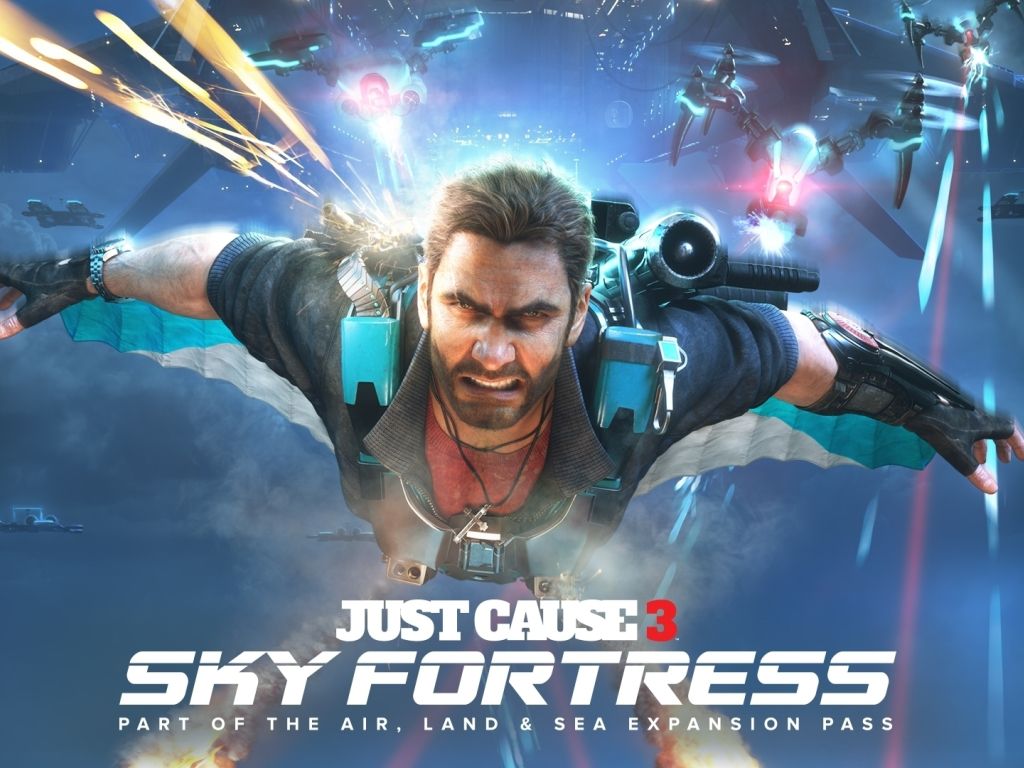 Just Cause Sky Fortress wallpaper