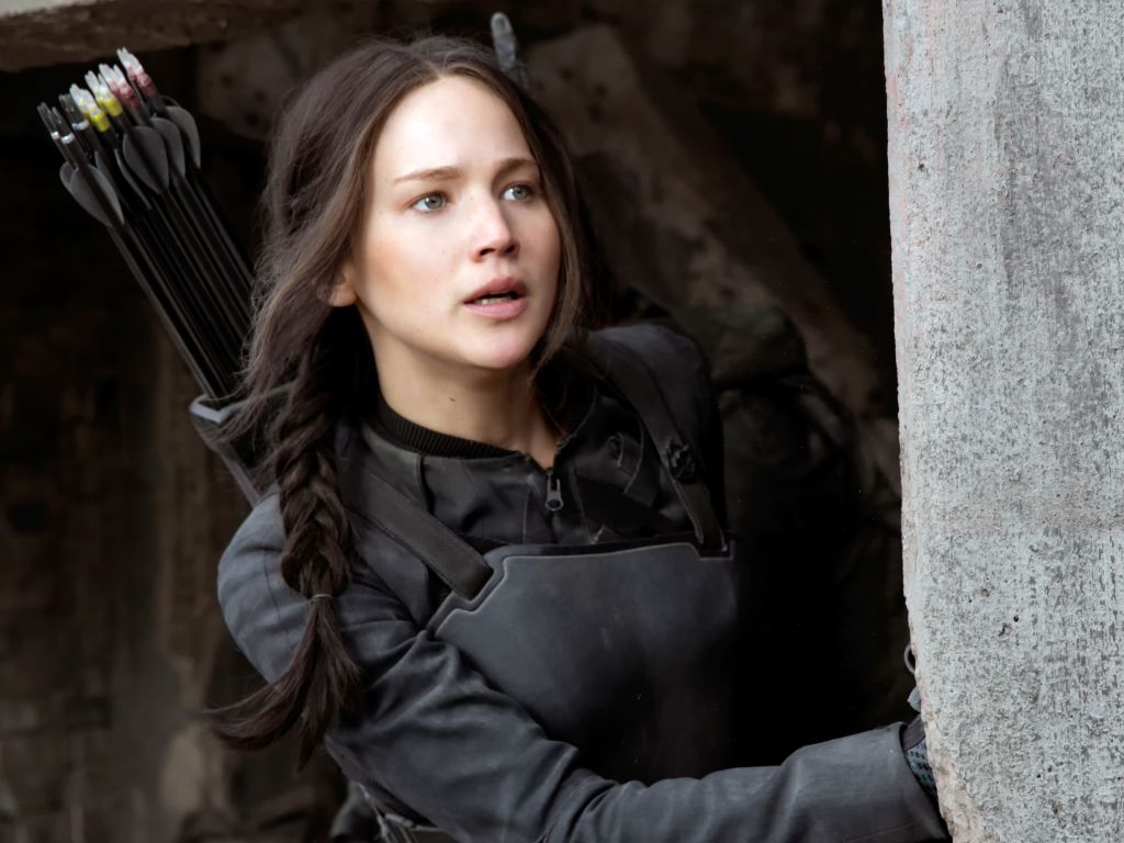 Katniss Hunger Games Jennifer Lawrence wallpaper