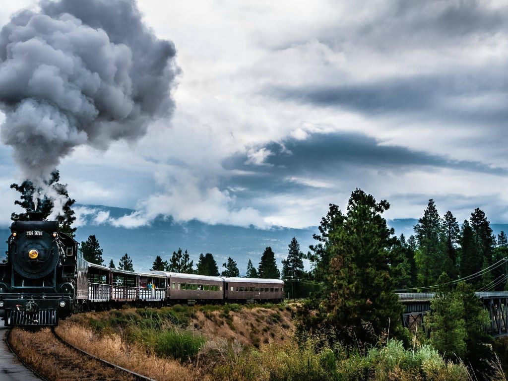 Kettle Valley Steam Train wallpaper
