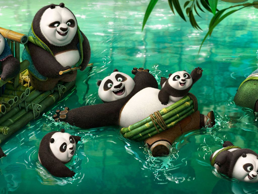 Kung Fu Panda New Pandas wallpaper