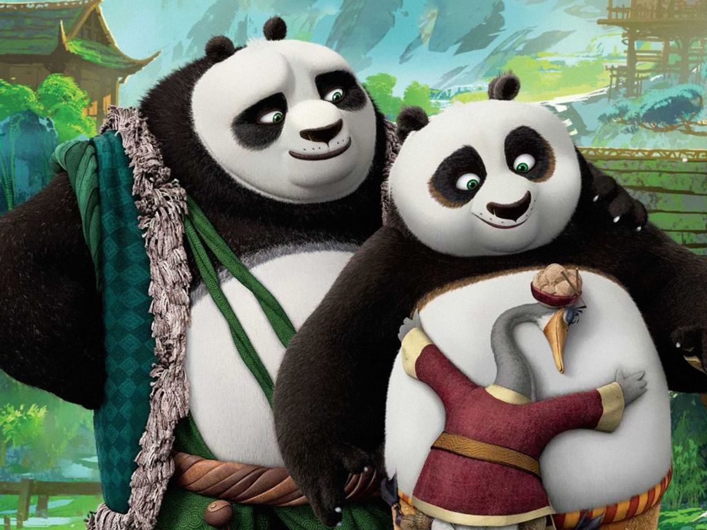 Kung Fu Panda Pos Dads wallpaper