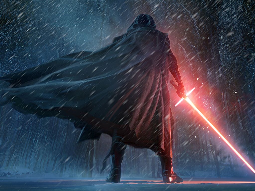 Kylo Ren Star Wars The Force Awakens Artwork wallpaper