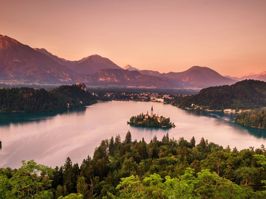 Lake Bled Slovenia wallpaper