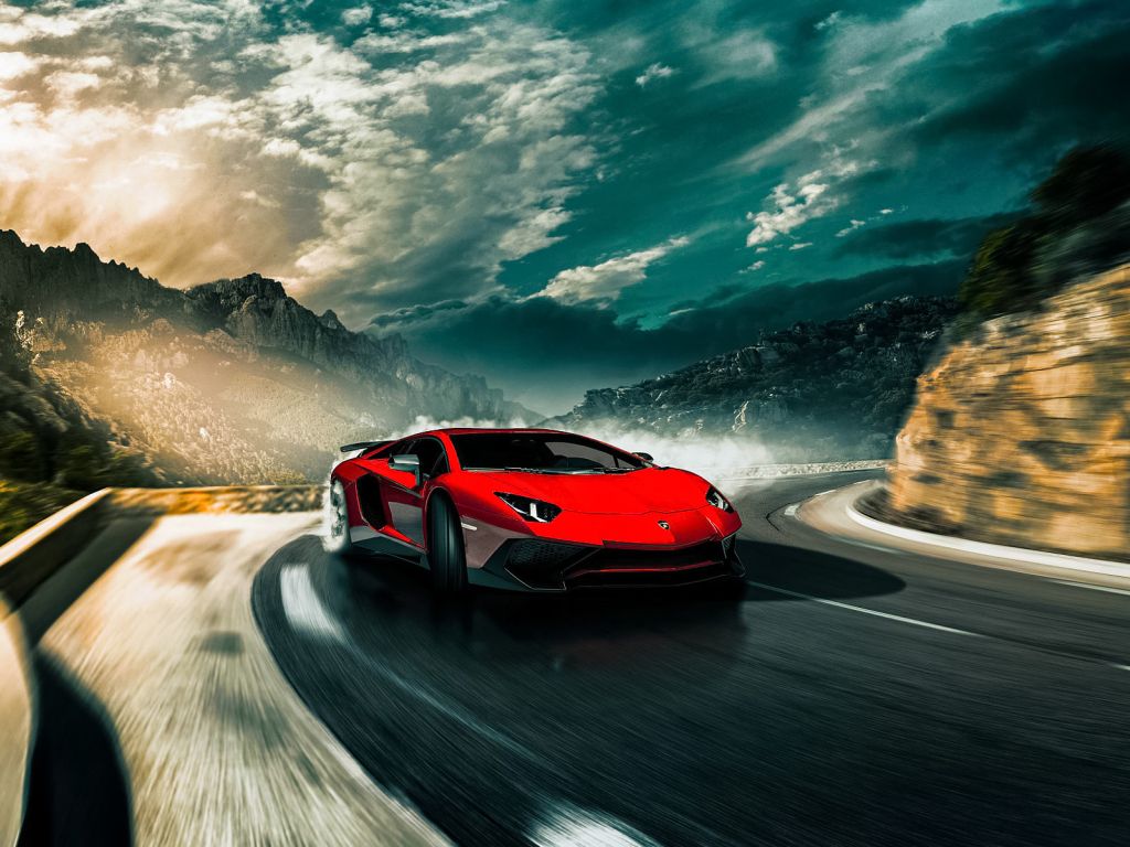 Lamborghini Aventador SV LP 2016 wallpaper