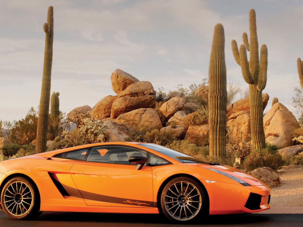 Lamborghini Gallardo Orange wallpaper