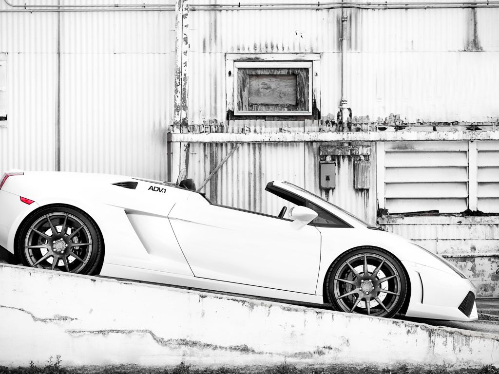 Lamborghini Gallardo Spyder ADV Wheels wallpaper