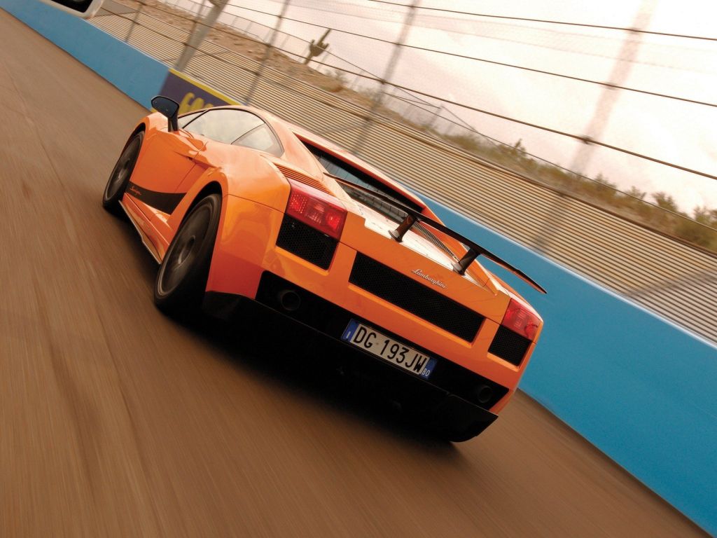 Lamborghini Gallardo Superleggera Orange wallpaper