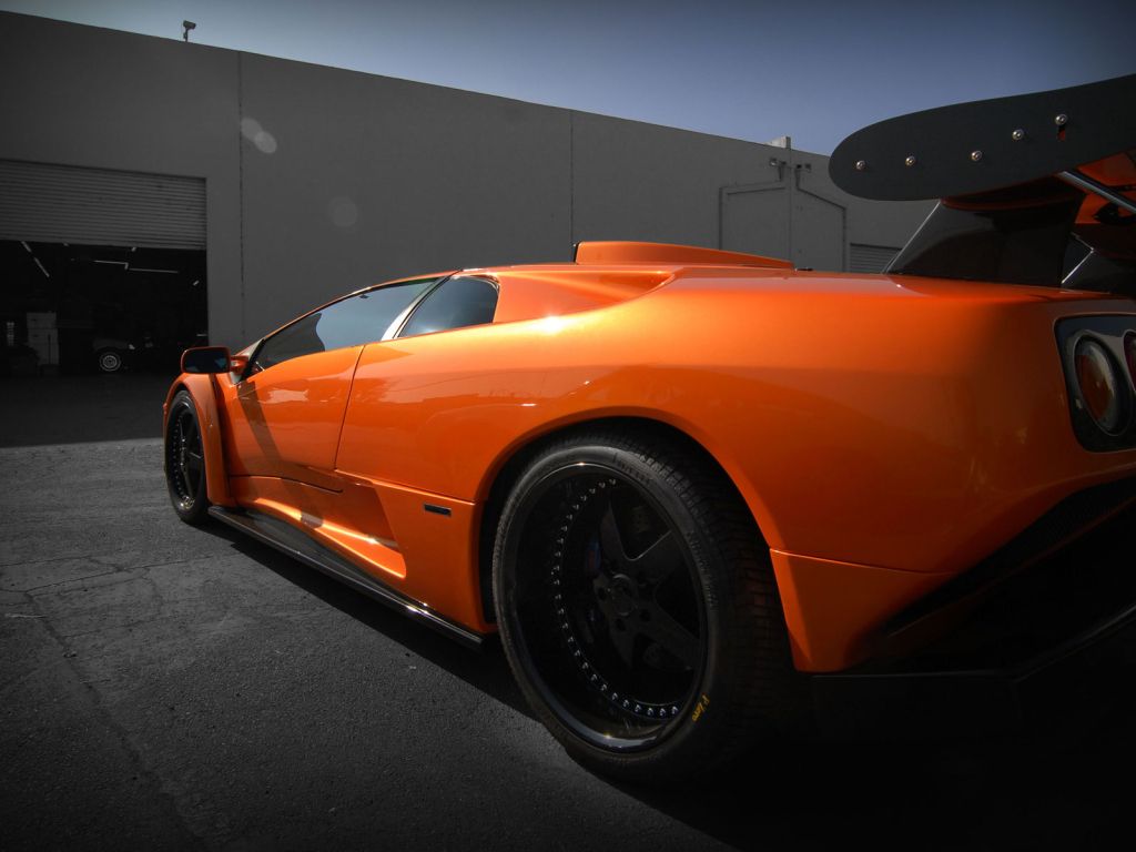 Lamborghini GTR Widescreen wallpaper