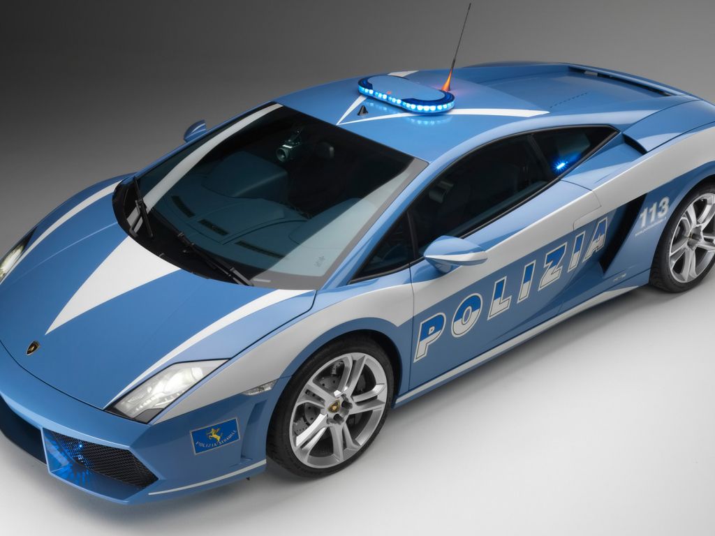 Lamborghini Police Car Hd Desktop wallpaper