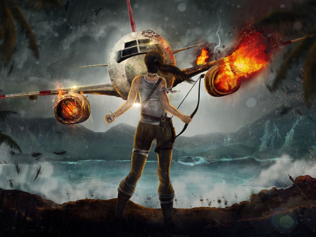 Lara Croft Adventure wallpaper